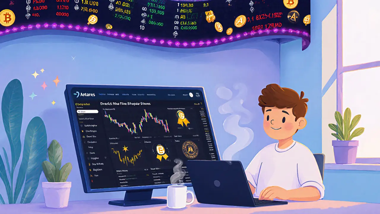 Antares Crypto Exchange Review - Features, Fees, Security & Verdict