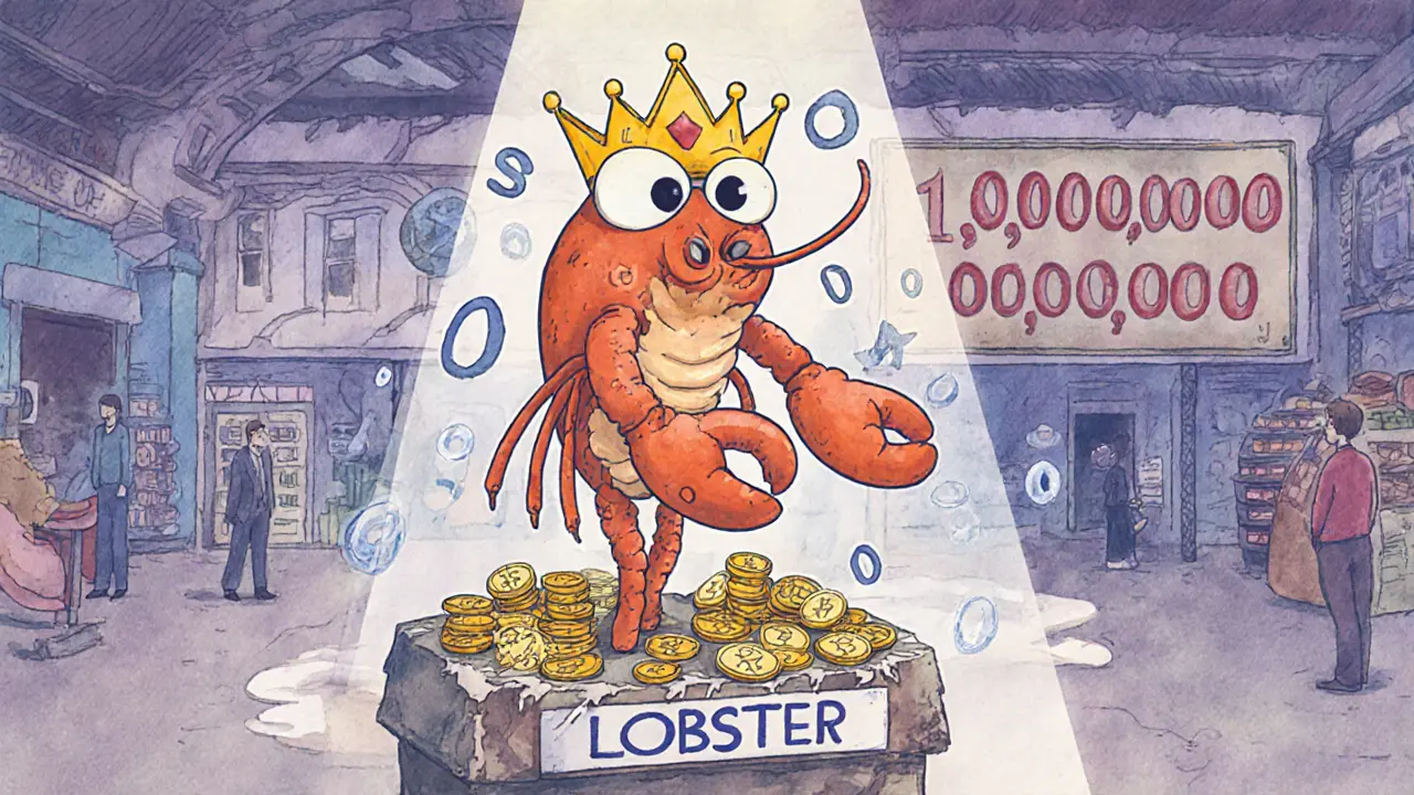 What is Lobster (LOBSTER) crypto coin? The truth about this micro-cap meme token