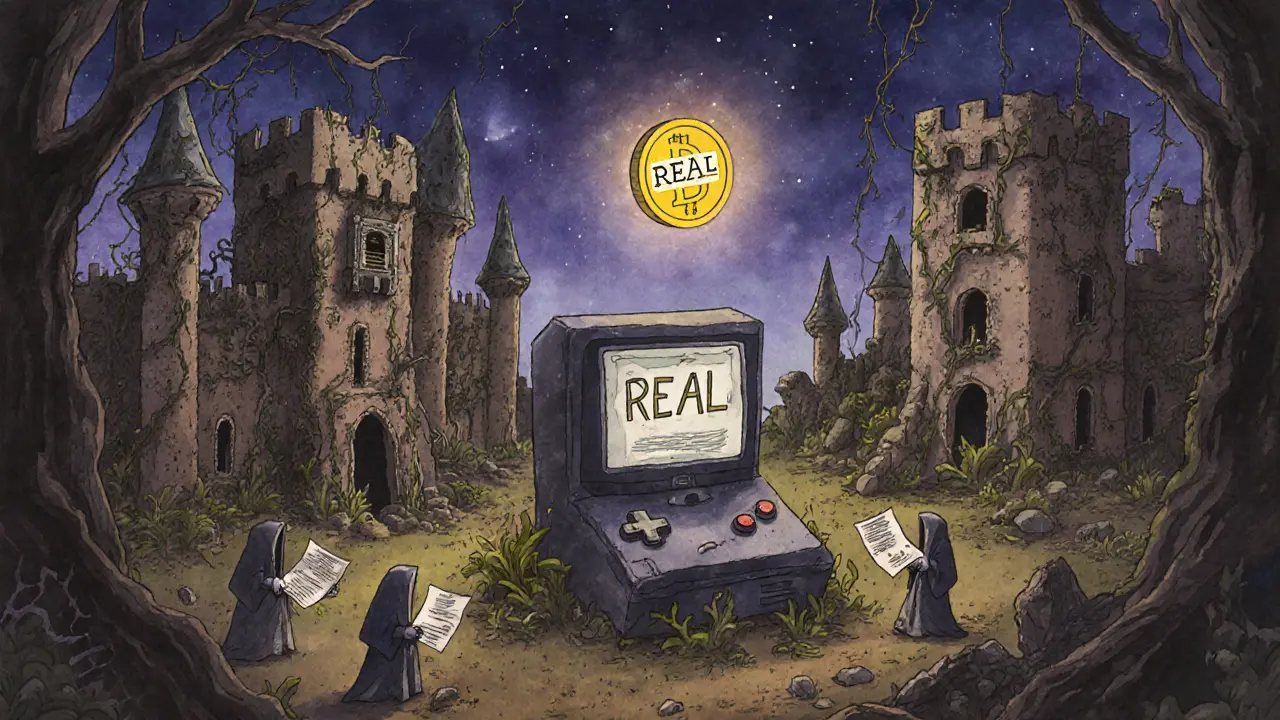 What is Real Realm (REAL) crypto coin? The truth about a nearly dead blockchain game token