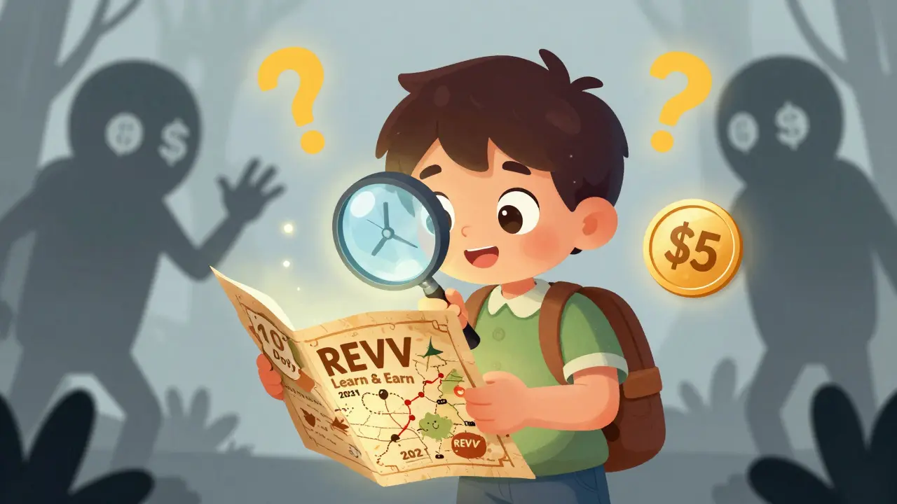 REVV x CoinMarketCap Learn & Earn Campaign: What Actually Happened and How to Spot Real Airdrops