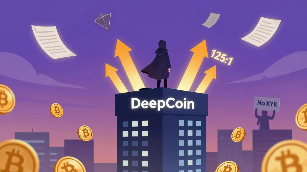 Deepcoin Crypto Exchange Review: High Leverage, Anonymous Trading, and Hidden Costs